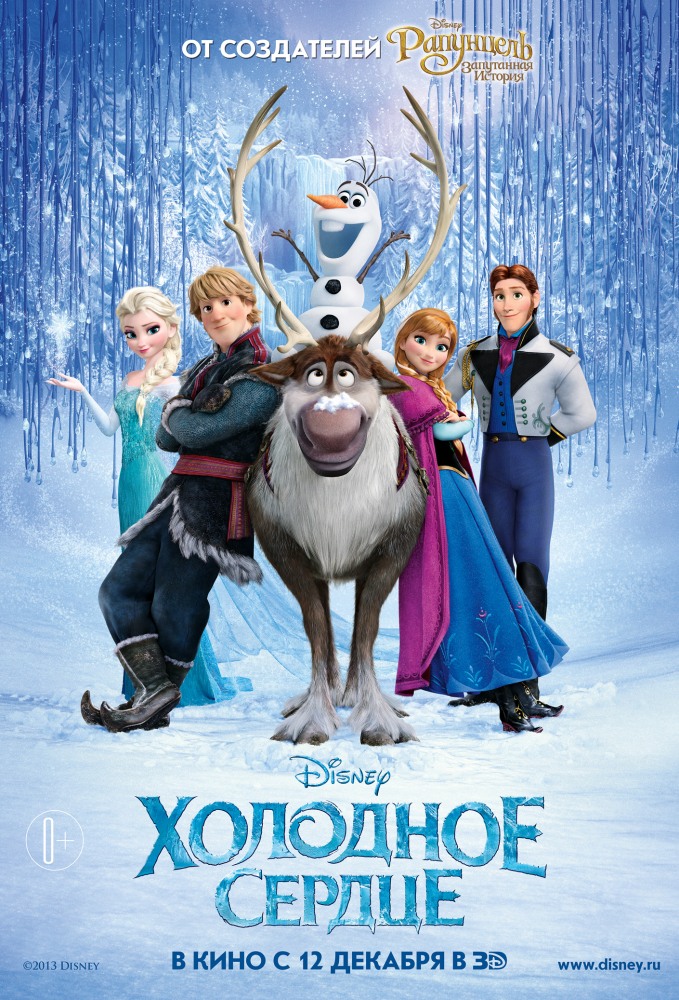 Холодное сердце / Frozen (2013) смотреть онлайн в хорошем качестве бесплатно